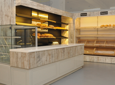 New stand for Confectionery and bakery