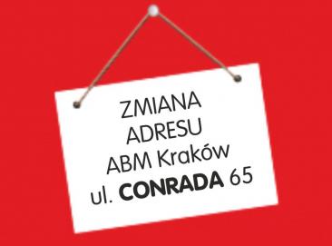 Uwaga!! Od 1 lutego zmiana adresu ABM Conrada 