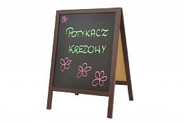 Potykacz reklamowy z ram czekoladow